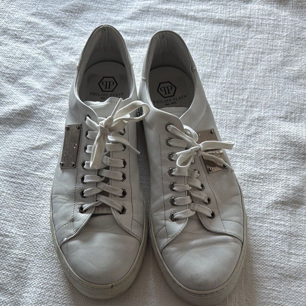 Philipp Plein White Men's Sneakers